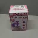 windpaint Fabric Flower Bouquets Toys, Christmas Gifts DIY Craft Kits Toys for Kids, Arts & Crafts for Girls 3 4 5 6 7 8 9 10 Years Old Toddler, Educational Learning Preschool Birthday Gifts(Purple)