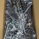 1/4 inch Extra Thick Pegboard Accessories Kit,Only Suitable for 1/4" Pegboard Board,Includes Three Baskets and Multiple Types of Pegboard Hooks,Metal Hooks for Hanging Storage(Black Baskets)