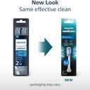 Philips Sonicare C3 Two-in-One - Genuine Replacement Electric Toothbrush Heads, White, 2 Pack, HX9042/65