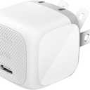 Belkin USB C Charger Block 20W, Fast Charging Block, Type C Wall Charger, Compatible w/Apple iPhone 17, Air, Pro, AirPods, Apple Watch, Samsung Galaxy S25, Google Pixel 10, iPad, AirPods, etc - White