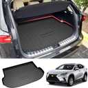 Powerty Trunk Mat for 2015-2020 2021 Lexus NX200t NX300 NX300h Accessories Cargo Mats TPO All Weather Cargo Liner Heavy-Duty Trunk Liners