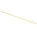 PATIKIL 1/8 x 1/8 x 12" C360 Brass Square Bar, Solid Flat Mill Stock for Crafting Maintenance Electrical Architectural Decoration, Brass