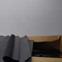 SONGMICS 5-Tier Shoe Rack, Shoe Storage for Hallway Closet, Slim and Space-Saving, Metal Frame, Non-Woven Fabric Shelves, Black