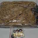 SOKU Short Curly Twist Faux Locs Wigs for Black Women 14 Inch Ombre Strawberry Blonde 4x4 Lace Frontal Dreadlock Wigs Afro Curly Braided Synthetic Glueless Wig