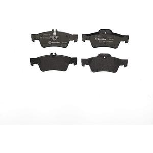 Brembo P50052 Low-Met Rear Disc Brake Pad Set MERCEDES-BENZ/MERCEDES-BENZ (BBDC) OE# 0064200120