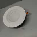 HALO LT 5-inch and 6-inch Selectable 3CCT (3000-5000K) Integrated LED, White Recessed Light, Dimmable Retrofit Trim