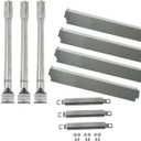 Direct Store Parts Kit DG100 Replacement For Charbroil Gas Grill Burners, Heat Plates and Crossover Tubes