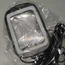 30X 10X Extra Large Floor Magnifying Glass with Light and Stand,7-inch Adjustable Height Floor Magnifying Lamp,2 in 1 Lighted Magnifiers for Close Work, Sewing,Crafts,Hobbies,Reading,Black