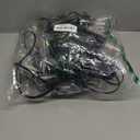 Brightever LED Outdoor String Lights 100FT Patio Lights with 52 Shatterproof ST38 Vintage Edison Bulbs, Outside Hanging Light Waterproof for Porch, Deck, Garden, Backyard, Balcony, 2700K Dimmable (100FT-Warm White, Black Wire)