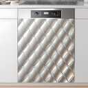 Dishwasher Magnet Sticker Cover Panel Decal Refrigerator Magnetic Sticker Decorative for Kitchen Decoration,Fridge Door Cover,Home Appliances Decor Stickers 23"x26"