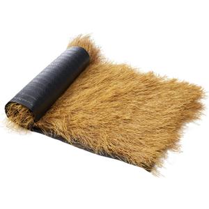 VEVOR Artificial Thatch Grass Roof, 1.3 x 3.9 ft Tiki Bar Hut Thatch Roofing Roll, Waterproof & Fire-Resistant, Palapa Tiki Roof Mat for Patio Pool Beach Tropical Hawaiian Party Dcor