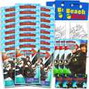 How To Train Your Dragon Mini Party Favors Set - Bundle with 24 HTTYD Play Packs with Coloring Pages, Stickers, More | How to Train Your Dragon Party Supplies
