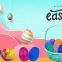 The Dreidel Company 200-Pack Fillable Easter Eggs with Hinge Bulk Colorful Bright Plastic Easter Eggs, Perfect for Easter Egg Hunt, Suprise Egg, Easter Hunt, 2.3" Assorted Colors (200-Pack)