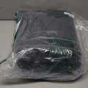 RV Awning Sun Shade Screen 8'x17'3''(Fit for 18' Awning),Black Mesh Shade Screen with Zipper,Universal Trailer Camper Awning Screen with Complete Kits,Improves Shadow and Privacy.