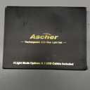 Ascher Ultra Bright USB Rechargeable Bike Light Set, Powerful Bicycle Front Headlight and Back Taillight, 4 Light Modes, Easy to Install for Men Women Kids Road Mountain Cycling Black