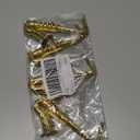 4 Pcs Big Saxophone Mold Gold Decor Mini Saxophone Kids Toy Instruments Model for DIY Crafting DIY Crafts Models Music Trumpet Child Decorate Plastic (12.x8.5cm)