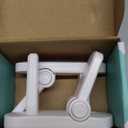 Door Lever Lock (2 Pack)  Prevents Toddlers from Opening Doors  Easy One-Hand Operation for Adults  Durable ABS with 3M Adhesive Backing  No Tools Needed for Install (White)