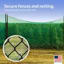 Pinnacle Mercantile 60 Pack Tent Stakes Metal Garden Edging Fence Hooks Pegs Christmas Decoration Stakes Made USA 9 inches Long