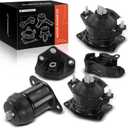 A-Premium 5PCS Engine Motor Mount Set Compatible with Acura TL 2004-2006 V6 3.2L, Honda Accord 2003-2007 V6 3.0L, Automatic Auto Transmission, SOHC, Replace A4526HY A4527HY A4524 A4544 A4517