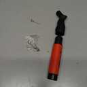 SPORTBIT Ball Pump for Sports Balls - Push & Pull Inflating System - Hand Pump for All Exercise Balls - Volleyball Pump, Basketball Inflator, Football & Soccer Ball Air Pump - Goes with 5 Needles Set (RED)