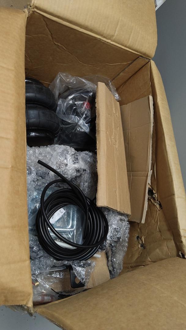 6,000 Lbs Rear Air Bags Suspension Kit for 2015-2025 Ford F150 Truck Towing, Replaces Firestone 2582 Ride Rite Airbags for Trucks Rear Suspension
