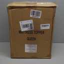 WhatsBedding 5 Inch Feather Bed Mattress Topper,Duck Feather Memory Foam Mattress Topper, Thickened Topper Layer, Queen, 60x80 inches