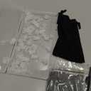 48 Pieces Hearing Aid Tips Hearing Aid Domes Universal Domes for Earbud Tip Replacement, BTE Sound Amplifier Accessories and 7 Pieces Cleaning Tools with Velvet Bag