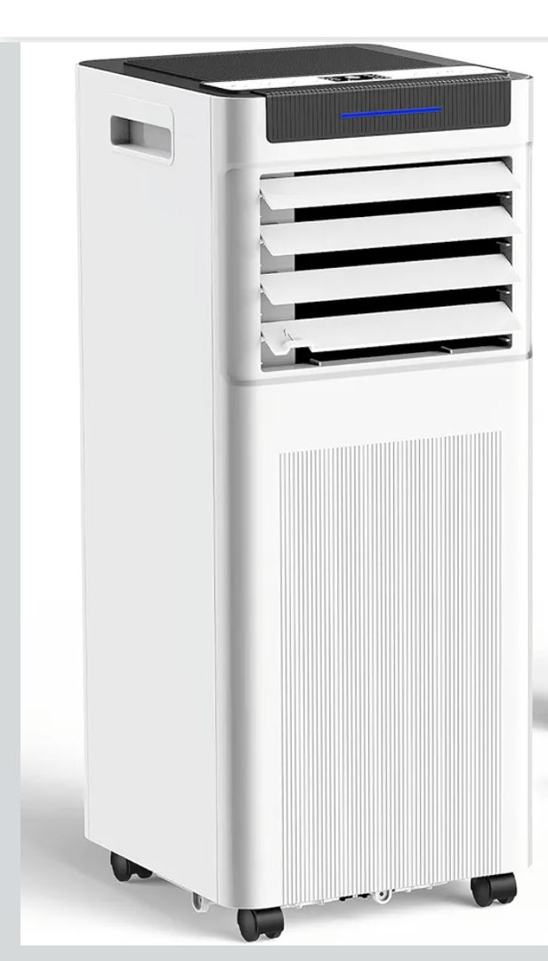 Portable Air Conditioner, 10000 BTU Portable AC up to 450 Sq.Ft, 3 in 1 AC Unit with Cool, Dehumidifier & Fan Modes & 24H Timer, AC Unit for Bedrooms, Living Rooms & Apartments