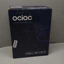 ocioc Quiet Ceiling Fan with LED Light DC motor 32 inch Large Air Volume Remote Control White for Kitchen Bedroom Dining room Patio