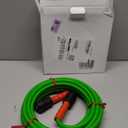 YAMATIC Super Flexible Pressure Washer Hose 50FT 3200 PSI for Power Washer Replacement, Kink Resistant Extension with Leak-Free M22 Thread Connector, 1/4", Green