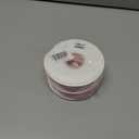 2 x TONIFUL 1 Inch x 50yd Light Pink Satin Ribbon Thin Solid Fabric Ribbon for Gift Wrapping, Floral Bouquets, Bows and Craft Making, Christmas Valentines Birthday Wedding and Party Decoration