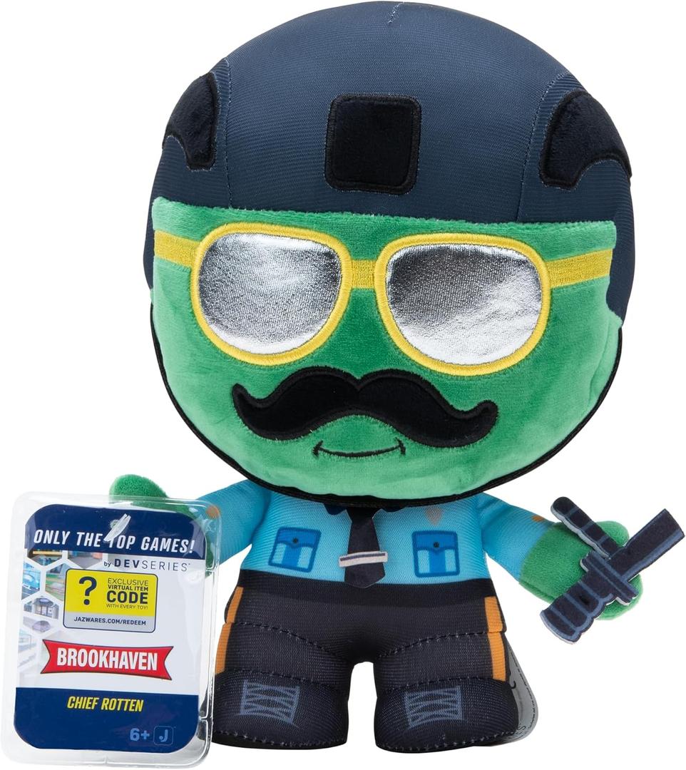 DevSeries CRS0015-20 cm Plush - Brookhaven: Chief Rotten, Official Plush