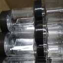 Mimorou 30 Pack 8.7 oz Plastic Spice Jars with Shaker Lids Clear Seasoning Containers Spice Bottles for Kitchen Storing Herbs Seasoning Powders