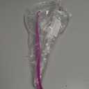 WORHE Paper Towel Holder Countertop Clear Acrylic 5.9" Diameter Thickening Sturdy Base,for Kitchen Bathroom, Paper Towel Dispenser for Tear Tissue Roll 1 Pack (YGC001)