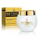 Retinol Cream for Face Anti-Aging, Reduce Deep Wrinkles with Hyaluronic Acid & Collagen, Hydrating & Firming Face Moisturizer for Women, Smooths Fine Lines, Day and Night Skin Care, 130g/4.59oz