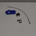 Motorcycle Lock Helmet Lock & Handlebar Lock & Anti Theft Brake Lock Combo for Handlebar Diameter Within 1.3-1.5 Inches All Tricycle Bike ATV Scooter (Blue), CD-01801