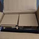 Liquid Stands Studio Monitor Stands - Music Studio Desktop Speaker Stand - 2 Pack 12x9 Clamp-on Adjustable Short or Tall Speaker Support for Music Booth Desk Audio Monitor Stand Mount with Tilt