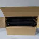 SUFAUY 3-Tier Mesh Shoe Rack, Closet Metal 33" Wide Shoe Shelf Heavy Duty, Black