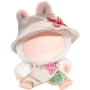 6 x 17cm Clothes Set for Doll, Hat Clothes Outfits Stylish Adorable Dolls Clothes Accessories (NO Doll Included) (Cute Day)