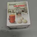 Egg shell opener, Eggshell opener, Egg Clip for Raw Eggs, Egg Peeler for Hard-boiled eggs, Home kitchen Gadgets to Quickly Cut Eggshells (Yellow)