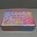 Butter Slime Kit 34 Packed Two-Toned Colorful Slime, Stress Relief Toys, Party Favors for Kids Girl Boys Kids 6 7 8 9 10 11 12