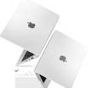 DONGKE Case for M5 MacBook Pro 14 inch 2025 2024-2021 M4 M3 M2 M1 A3434 A3112 A3401 A3185 A2918 A2992 A2779 A2442 Pro/Max with Retina XDR & Touch ID, Slim Protective Hard Shell Cover - Clear