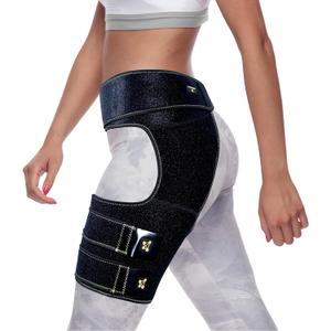 CopperJoint Copper Belt Upper Hip Brace for Women and Men, Thigh Compression Sleeve, Sciatic Nerve Brace, Sciatica Hip Braces Stabilizer, Pulled Hamstring Wrap - Suited for Left Hip or Right Hip