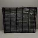 PJYuCien Dog Playpen, 8 Panels 30H Dog Pens Indoor with Bottom Pad, Metal Foldable Pet Puppy Exercise Fence Crate Kennel, Better for Small Animals,Grey