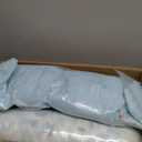 MEWOOFUN Cat Bed for Indoor Cats, Washable Dog Beds for Small Dogs & Cats, Fluffy Cat Couch with Non-Slip Bottom (Blue, 26.0" L x 19.0" W x 13.0" Th)