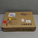 HOOBRO Side Table with Charging Station and USB Port, Small End Table for Small Space, 3-Tier Nightstand with Adjustable Shelf, for Living Room, Bedroom and Balcony, Rustic Brown BF112BZ01