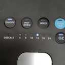 Single Serve Coffee Maker, Iced and Hot Coffee Machine for K Cup & Grounds, Compact Design, 40oz Removable Water Reservoir, 6 to 24 Oz Brew Sizes, Fits 7.3" Travel Mug, Black