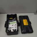 Wowbox Medium Outdoor Electrical Box Waterproof (10.3 x 6X 3.7inch), Black Weatherproof Extension Cord Box w/6 Cable Entry, IP54 Waterproof Outdoor Outlet Covers for Power Strip, Plug