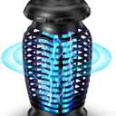 Bug Zapper Outdoor 4200V Electronic Mosquito Zapper Fly Traps Outdoor Mosquito Repellent Killer Inside/Outside for Home, Patio, Backyard, CA-Blue A1