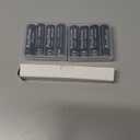 USB Rechargeable Lithium Batteries AA - 8-Pack Double A Batteries, Rechargeable AA Li-ion Battery with 2 USB-C 2-in-1 Charging Cable, 1.5V 3400mWh, Charges 1.5 Hours, Over 1000+ Cycles (Li-ion-8 Pack)